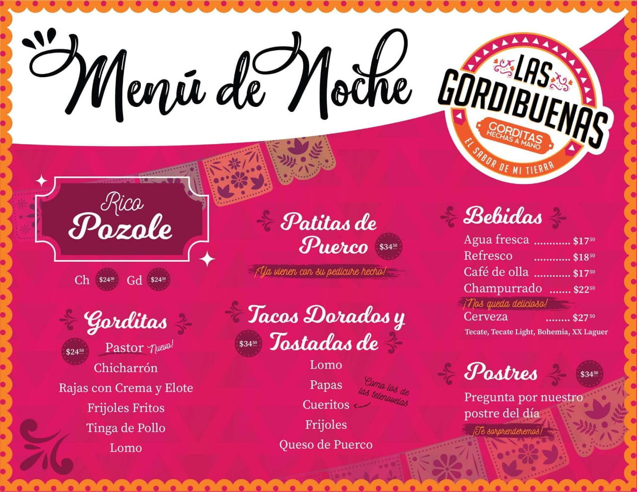 Carta de LAS GORDIBUENAS — página 2